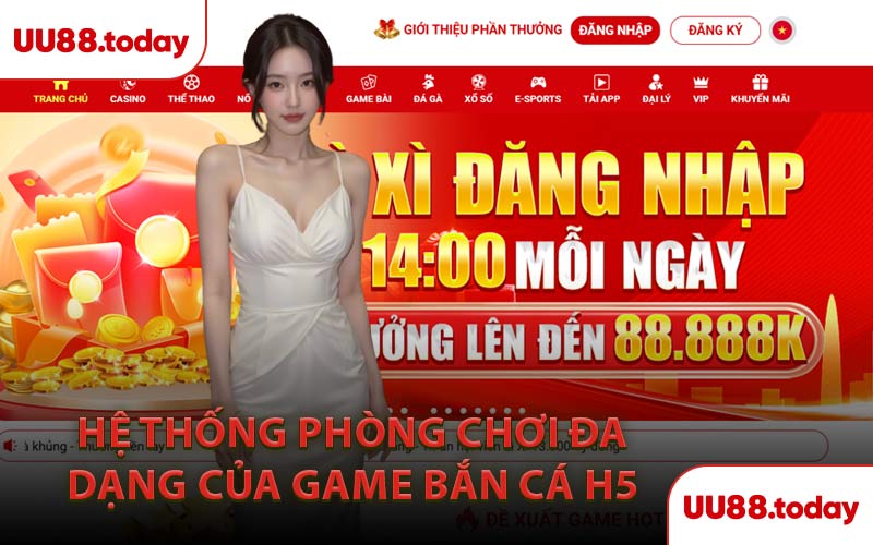 Hệ Thống Phòng Chơi Đa Dạng Của Game Bắn Cá H5 