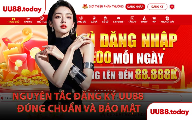 Nguyên Tắc Đăng Ký UU88 Đúng Chuẩn Và Bảo Mật
