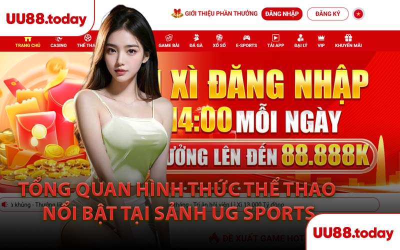 Tổng Quan Hình Thức Thể Thao Nổi Bật Tại Sảnh UG Sports